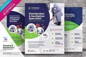 Cleaning Disinfection Flyers Flyer Template Flyer Disinfect