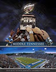 2010 Middle Tennessee Football Information Guide by Middle Tennessee State  University