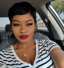 African American Black Short Hairstyles 2018 Short Hairstyles For Black Women 2018 Blackwomen Shorthairstyles Blackwomenhair Short Hair Styles Hair Styles Wig Hairstyles