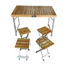 Dawsons living wooden bistro set premium quality teak westmount grey half round folding acacia wood outdoor bistro table. China Portable Folding Wooden Outdoor Picnic Table With 4 Seats China Foldable Picnic Table Set Folding Dining Table