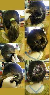 Oneside Bun Hair Styles Office Hairstyles Up Dos For Medium Hair