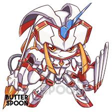 Maybe you would like to learn more about one of these? Butterspoon Strelitzia From Darling In The Franxx Like And Share For More Chibis In Future Post Art Illustration Drawing Draw Artist Sketch Beautiful Adorable Love Darlinginthefranxx Strelitzia Franxx Robot Facebook