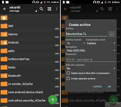 Lossless compression ) the compression ratio of 7z is higher than a lot of the other commonly used archiving file formats. Zarchiver Helps You To Extract 7zip Files Using Android Theandroidportal