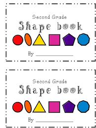 Second Grade Shape Book Elementary Math Math Lessons Math Work