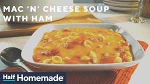 4, top with shredded cheddar cheese and crushed pepperidge farm® cheddar . David Venable Qvc Mac N Cheese Soup With Ham Half Homemade Facebook