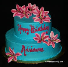 10th Birthday Birthday Cakes For 10 Year Old Boy With Name Blue And Pink Birthday Cake 10th Birthday Cakes For Girls Birthday Cake Girls Luau Cakes