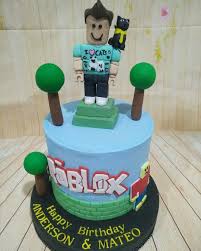 Roblox Cake Robloxcake Kekroblox Robloxthemecake Qairacreative Roblox Birthday Cake Roblox Cake 7th Birthday Cakes