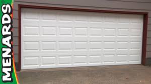 How does a garage door work. Garage Door How To Install Menards Youtube
