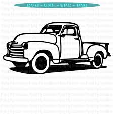 Truck Svg Old Truck Svg Antique Truck Svg Chevy Truck Svg Etsy Antique Trucks Old Trucks Classic Chevy Trucks