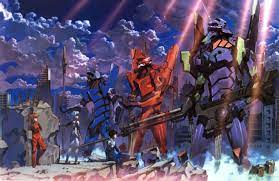Evangelion Wallpaper 4k Pc Trick Neon Genesis Evangelion Animacao Japonesa Animacao