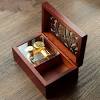 Just like all the traditional music boxes these ones have no lyrics either, the music only. 1