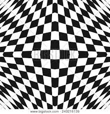 You are free to use these both for commercial and personal use. Vector Black And White Geometric Checkered Pattern Abstract Seamless Texture With Square Shapes 3d Optical Illusion Effect Distorted Chessboard Background Repeat Design For Decor Prints Covers Poster Id 243216139