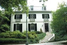 White Stucco Georgian White Houses House Exterior House Styles