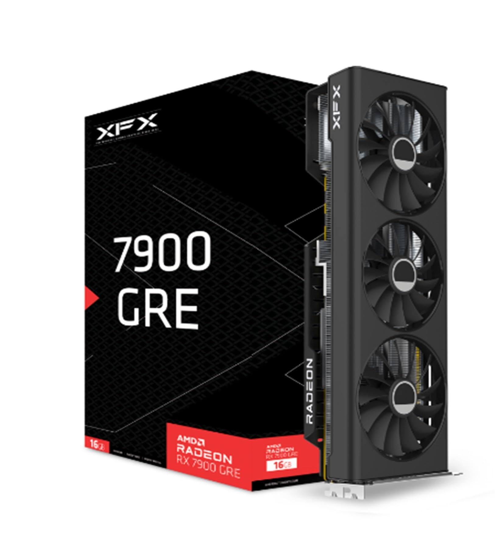 XFX Radeon RX 7900GRE Gaming Graphics Card with 16GB GDDR6