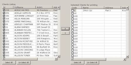 The unified list and checkbox mechanics that pioneered your player's queueing flow, AI generated