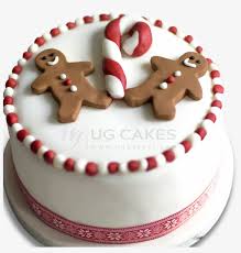 You just have to think of a theme or a design that appeals most to you and begin decorating it. Ginger Bread Man Christmas Cake Easy Christmas Cake Decoration Ideas 1000x1000 Png Download Pngkit
