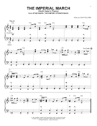 Star wars theme for piano. The Imperial March Darth Vader S Theme Accordion Sheet Music