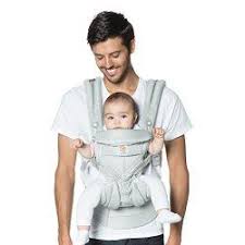 Ergobaby All In One Cool Air Mesh Newborn Ready Omni 360 Baby Carrier Khaki Green Pearl Grey Mesh Baby Ergonomic Baby Carrier Baby Carrier