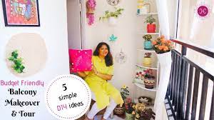 We have done a balcony makeover and created a beautiful space in your home. Beautiful Balcony Makeover Easy Diy Indian Balcony Decoration Ideas Small Balcony Tour Youtube