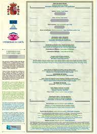 The diploma supplement is an official document designed by the european commission, council of europe, and unesco as an aid to. Diploma Supplement Licenciatura En Biologia A Coruna Musterubersetzungen Von Urkunden