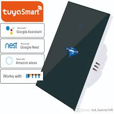 2020 Touch Switch Smart Light Switch Panel Wall Interruptor 1 2 3 Gang Wifi Light Switch Uk Eu Standard Work With Alexa Google Home From Led Factory168 12 66 Dhgate Com