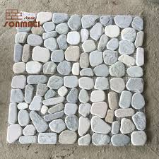 Tumbled limestone and marble tiles are achieved through a gentle ageing process, rounding edges as well as softening stone markings. China Natural Tumbled Stone Mosaic Floor Tiles China Stone Mosaic Natural Stone Mosaic