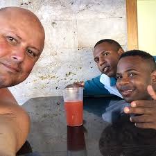 Franklyn and his biggest fans, the Belian, Gail, Terry, Julia, Brandon and  Sarah