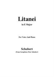 Praise you, jesus, you are emmanuel, god with us. Litany D 343 By F Schubert Sheet Music On Musicaneo