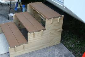 Build your own rv steps. Simple Portable Rv Stairs So Easy A 84 Year Old Man Can Do It