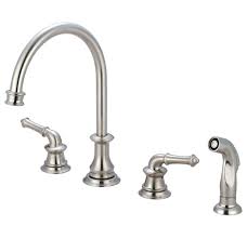 Widespread faucets are more popular in kitchens than in bathrooms. Pioneer Faucets 2dm201 Bn Del Mar 1 5 Gpm Build Com