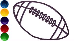 Glitter Rugby Ball Drawing For Kids How To Draw A Rugby Ball Easy Toy Art Youtube A rugby league ball is usually a thinner longer make to a rugby union ball which is more round and has a larger sweet spot for kicking. youtube