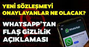 Whatsapp sözleşmesi iptal mi oldu? Son Dakika Whatsapp Sozlesmesi Iptal Mi Edildi Aciklama Geldi Mi 8 Subat Whatsapp Sozlesmesini Onaylayanlar Ne Yapacak Son Dakika Haberler