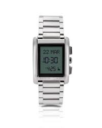 ساعات الفجر alfajr watch - ساعة الفجر WS-06S السعر 420 درهم اماراتي Price  115 $ سـاعة كلاسيكية ذات هيكــل وحزام من الفولاذ المقاوم للصدأ ، مــزودة  بـشــاشـة بـلـوريـة ، مــع إضـاءة خلفيـة.