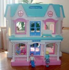 I Use To Have The Same Doll House As A Kid Good Times Loving Family Dollhouse Doll House Fisher Price