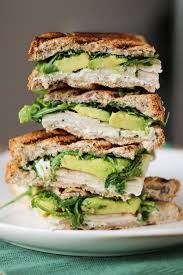 Turkey Avocado Goat Cheese Panini Perfection Recipes Food Meals