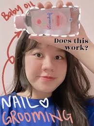 🧐Using baby oil as a nail💅 oil?