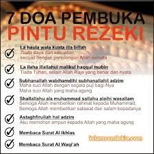 Doa Penenang Hati Dan Pembuka Rezeki Contoh Soal Dan Materi Pelajaran 8