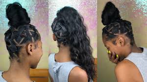 India Love Inspired Rubber Band Ponytail Nadula Hair Hair Styles Long Hair Styles Natural Hair Styles