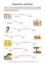 English language arts standards » language » grade 4 » 1 » e print this page. English Worksheets Grade 1 I Prepositions Key2practice Workbooks