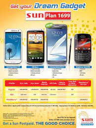 When the postpaid terms are over, the phone that comes with the plan is still locked with the same network. Samsung Galaxy Note 2 From Sun Cellular Postpaid Plan 1699