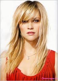 We think that it fits perfectly on the list of the 50 best hairstyles for side swept bangs. Awesome Medium Length Haircuts With Side Swept Bangs And Layers Hair Styles Reese Witherspoon Hair Hair Pictures