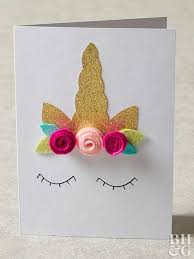 Card Making Easy Birthday Card Drawing Ideas The Prettiest Diy Birthday Cards For Girls Unicorn Birthday Cards Diy Unicorn Birthday Card Handmade Birthday Cards