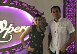 رانيا يوسف تحضر افتتاح مطعم مصطفى شعبان الجديد Beirutcom Net