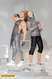 Aubrey & Derek: Chrometallica (National Textile Day) – DOLLSEXPOSED