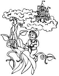 Jack and beanstalk coloring page escape. Pin On Coloring Pages