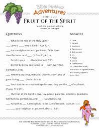 In which book of the bible do we find fruits of the spirit? Pin On Sunday School