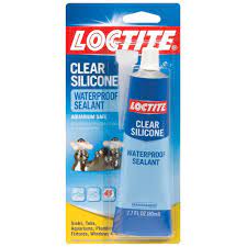 Loctite Clear Silicone 2 7 Fl Oz Waterproof Sealant 6 Pack 908570 The Home Depot Clear Silicone Sealant Marine Sealant