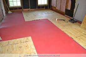 Breakfast Room Progress Plywood Subfloor Installed Over Concrete Slab For Nail Down Solid Hardwood Flooring Addicted 2 Decorating Red Oak Hardwood Solid Hardwood Floors Red Oak Hardwood Floors