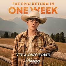 One more week!! #YellowstoneTV