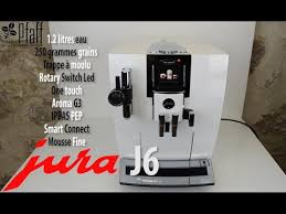 Avis sur les meilleures cafetières jura. Jura J6 Youtube